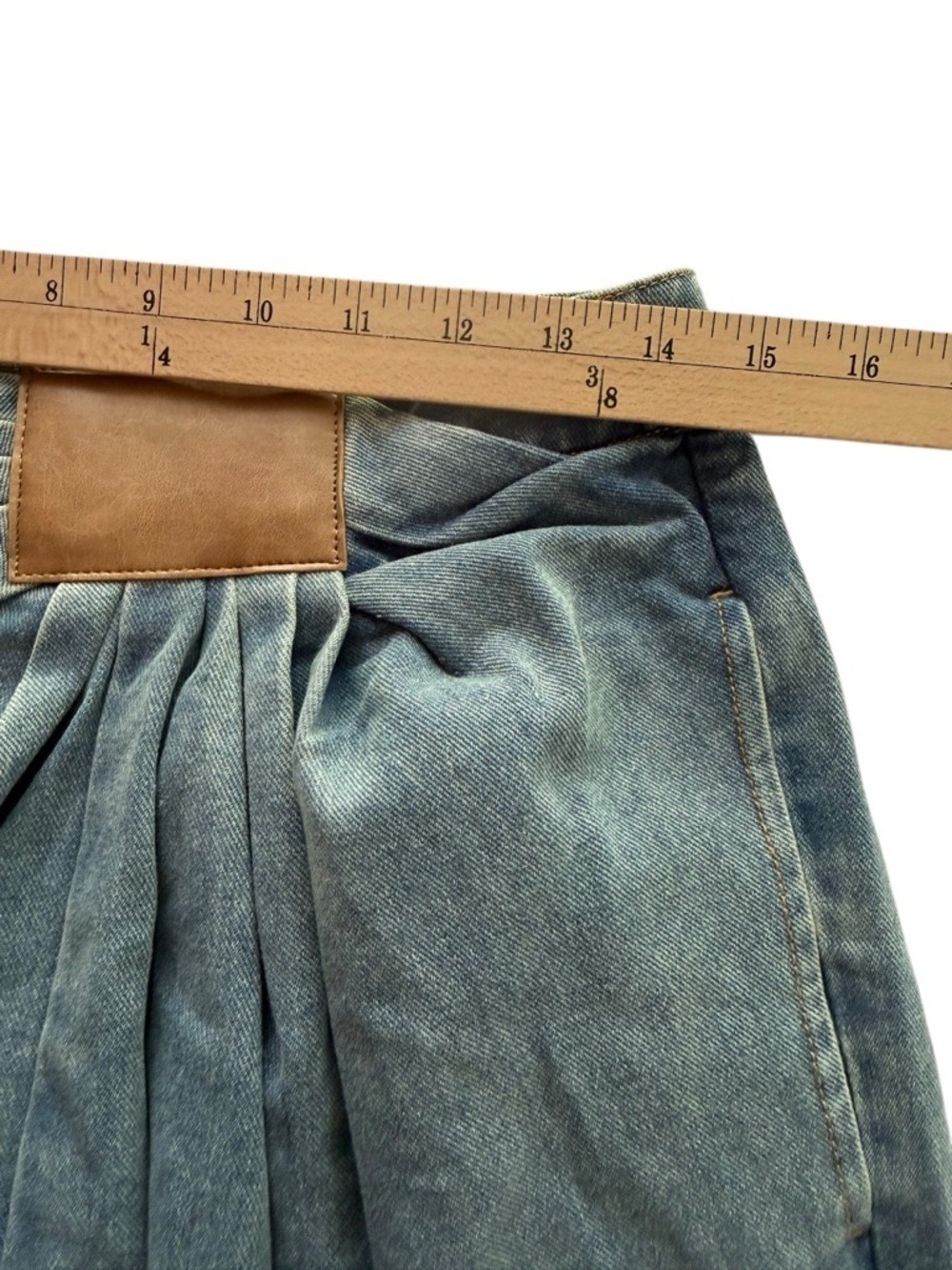 Commense Light Blue Wide-Leg Jeans - Picture 4 of 12